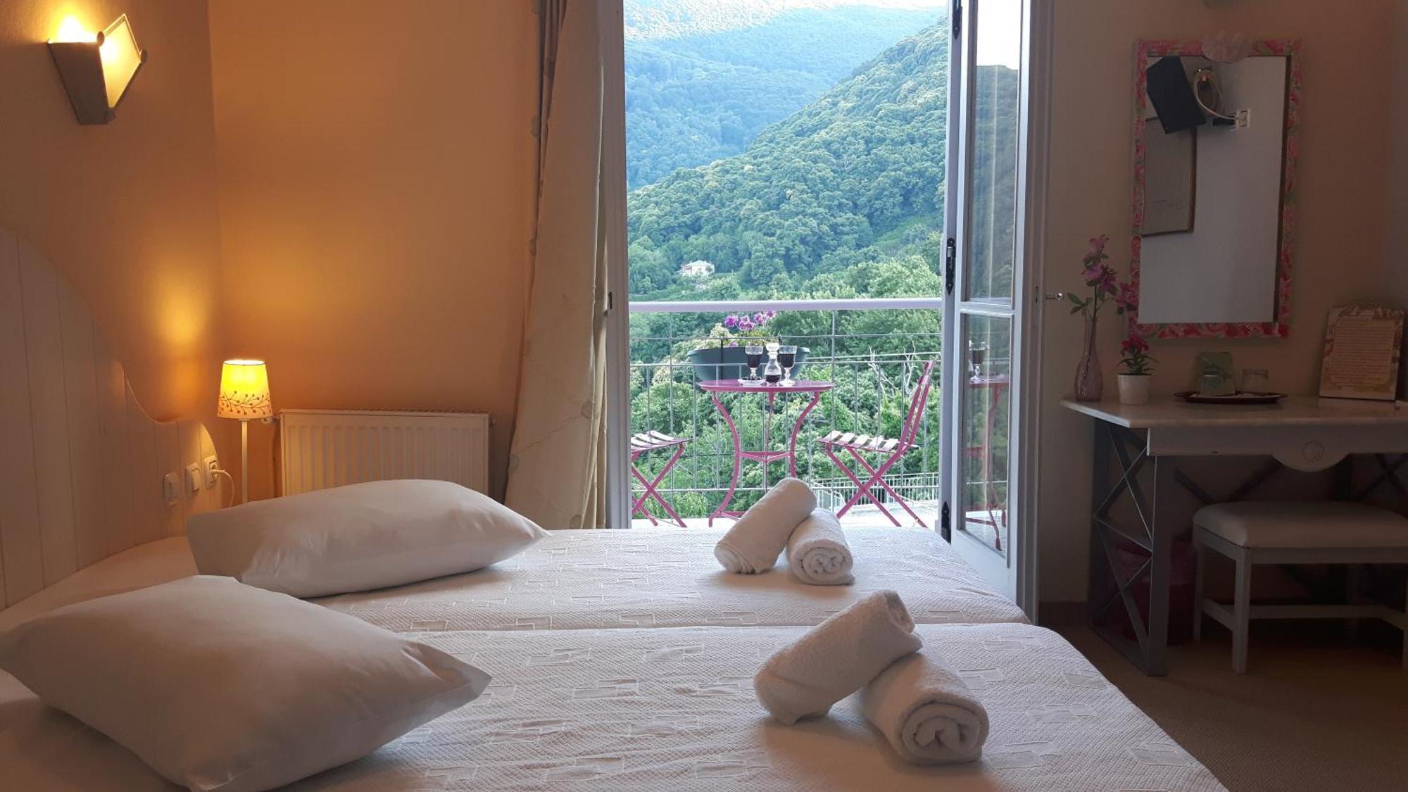 Odos Kentavron Hotel Tsagkarada Buitenkant foto